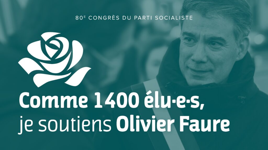1400 élu.e.s soutiennent Olivier Faure